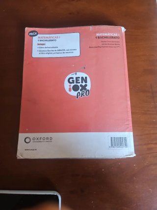Matemáticas I 1 Bachillerato : Geniox