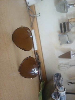 Occhiali da sole Ray-Ban marroni