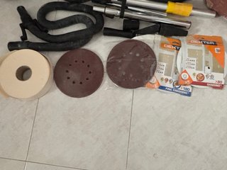 Lijadora Jirafa y Aspiradora FAR TOOLS