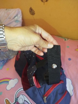Bolso Carrito Bebé Babymel Gris y Rojo