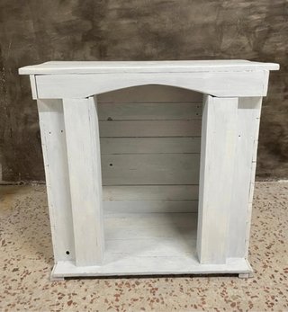 Chimenea Decorativa Blanca