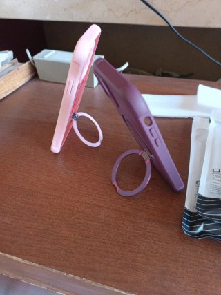 Cover iPhone 11 Rosa e Viola