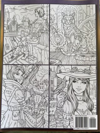 Steampunk Coloring Book An Adult Coloring Book ...