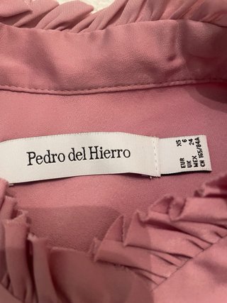 Camisa Pedro del Hierro rosa palo Talla XS