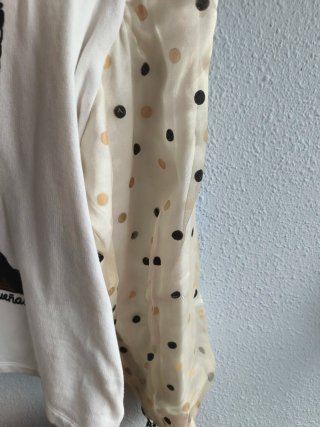 Sudadera con estampado de columpio