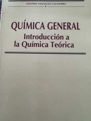 Química general. Introducción a la Química Teórica
