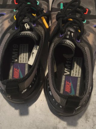 Zapatillas Nike Vapormax Negras Multicolor