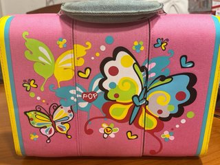 Maletín maquillaje infantil mariposas