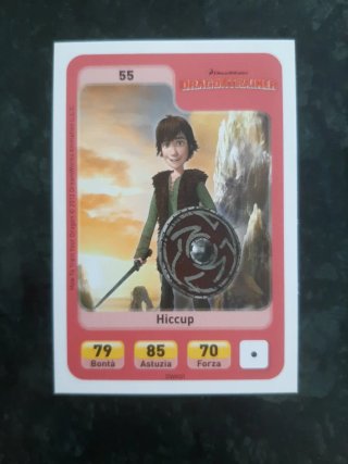 Carte Esselunga Eroi Dreamworks DT Hiccup