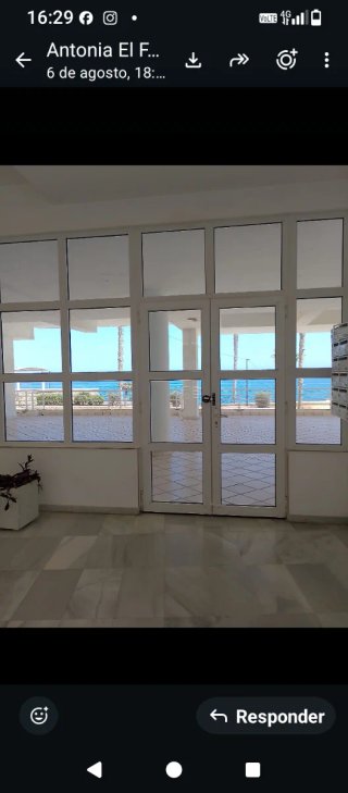 Se alquila piso puerto roquetas en primera linea