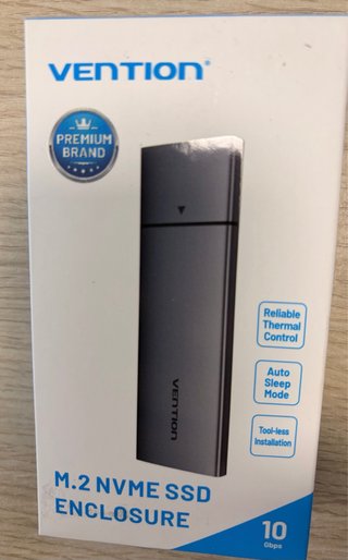 Carcasa Vention M.2 NVMe SSD 10 Gbps