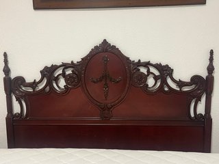 Cabecero cama madera 135 cm