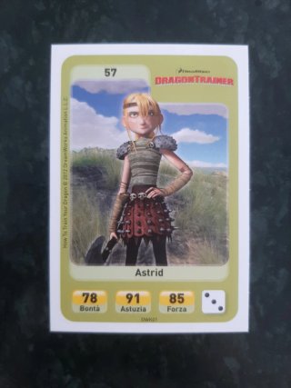 Carte Esselunga Eroi Dreamworks DT Astrid
