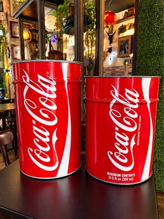 Antigua Lata Coca-Cola americana COKE años 80
