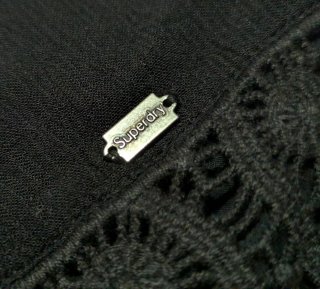 Falda Superdry Negra Talla S