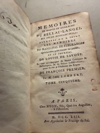 Lotto 3 libri antichi ‘700
