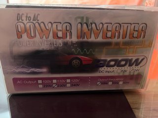 Inversor 300W 24V a 230V Nuevo
