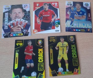 Cromos Panini fútbol varios jugadores