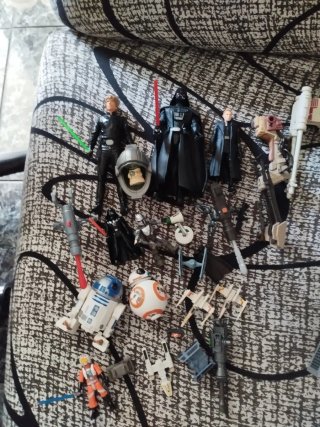 Lote Star Wars Figuras y Naves