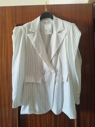 Blazer donna B&M righe tg unica