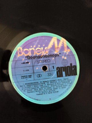 Vinilo boney m Bonoonoonoos