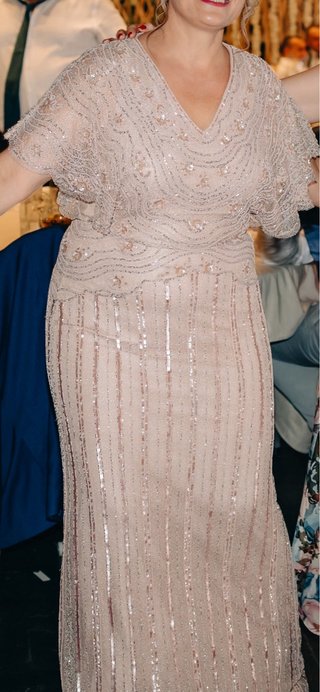 Vestido Rosa Clara Ped Nude