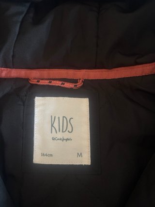 Cortavientos Anorak Beige y Negro