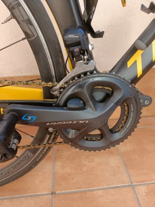 Bicicleta Trigon Negra y Amarilla