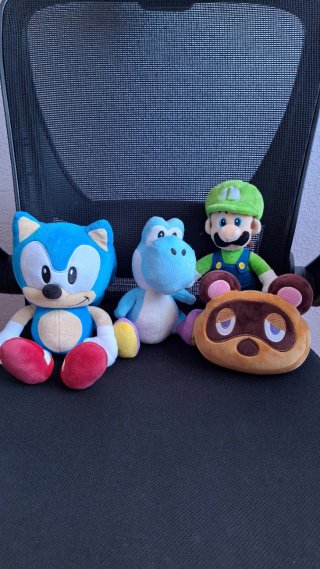 Lote peluches de videojuegos