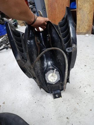 Depósito YBR Yamaha Negro