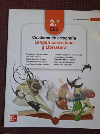 Lengua castellana y Literatura 2.ESO. Libro de ...