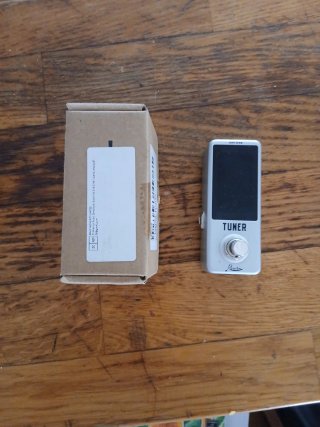 Afinador Rowin Tuner Plata