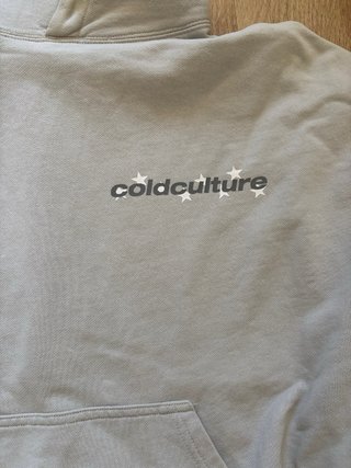 Sudadera Cold Culture gris talla M