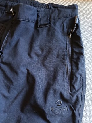 Pantalón senderismo mujer negro