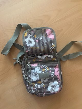 Bolso bandolera estampado floral