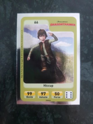 Carte Esselunga Eroi Dreamworks DT Hiccup