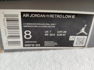 Air Jordan 11 Retro Low IE Talla 41