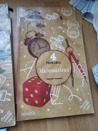 Libros texto 4º de primaria ANAYA