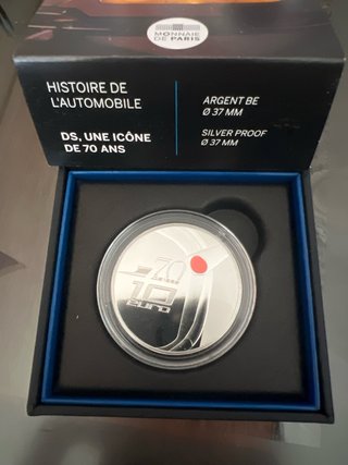 Moneda 10€ DS Plata Proof Francia