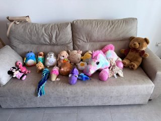 Peluches variados