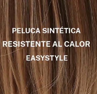 Peluca rizada rubia