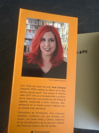 Todo eso que nos une 9788469836408 Ana Campoy
