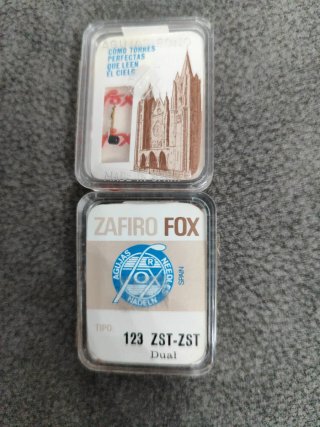 Aguja Tocadiscos Zafiro Fox 123 ZST-ZST Dual