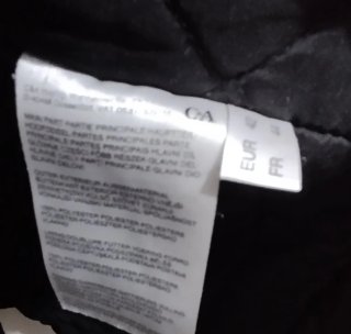 Chaqueta C&A Mujer Talla L Negra