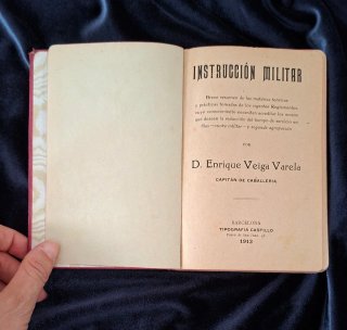 Manual Instrucción Militar 1913 E.V.V.