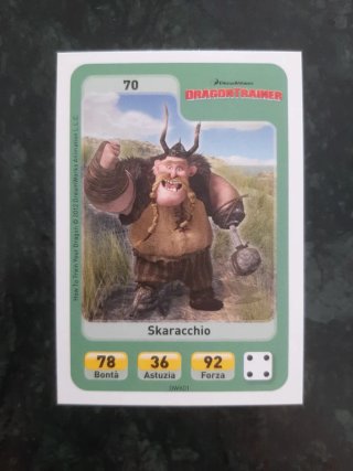 Carte Esselunga Eroi Dreamworks DT Skaracchio