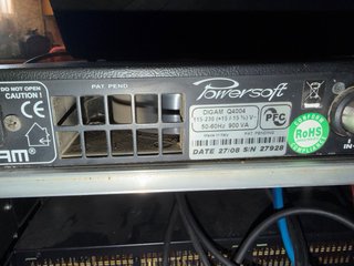 Amplificador Powersoft Digam Q4004