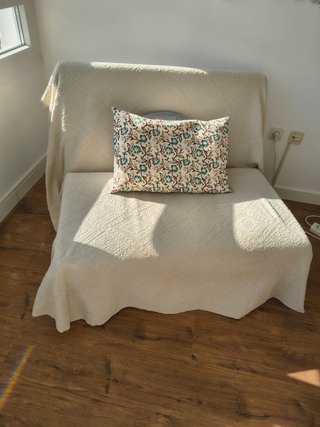 Sofá cama Maisons du Monde beige