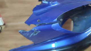 Carenado frontal Yamaha FZ6 600 2005 para reparar