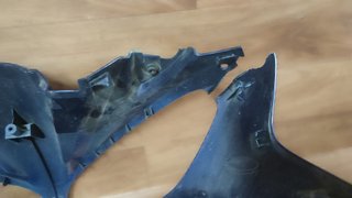 Carenado frontal Yamaha FZ6 600 2005 para reparar